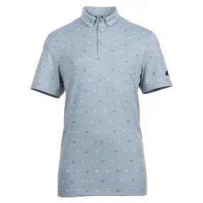 adidas Golf Go-To Mini-Crest Print Shirt