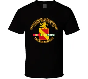 2nd Battalion, 35th Artillery w SVC Ribbon T Shirt