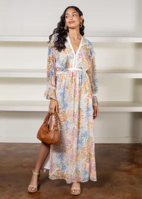 Allison Daisy Floral Maxi Dress- ***FINAL SALE***