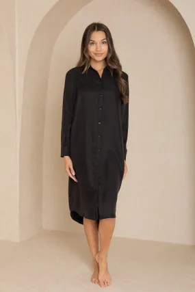 Black Shirt Dress