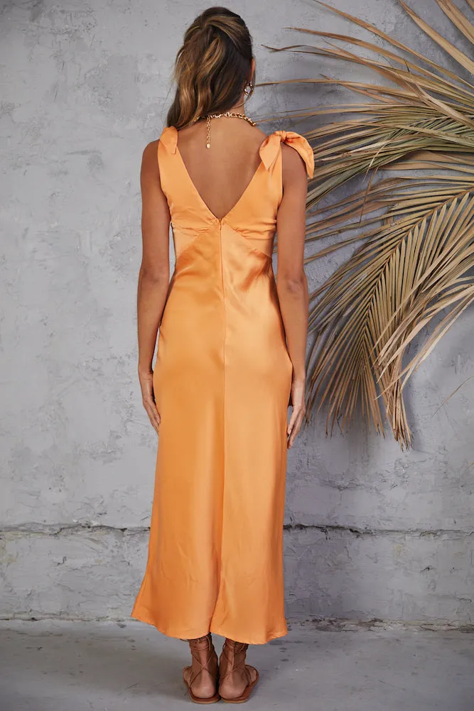 Carmelia Maxi Dress Orange