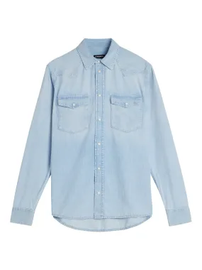 Carson Denim Shirt / Light Blue