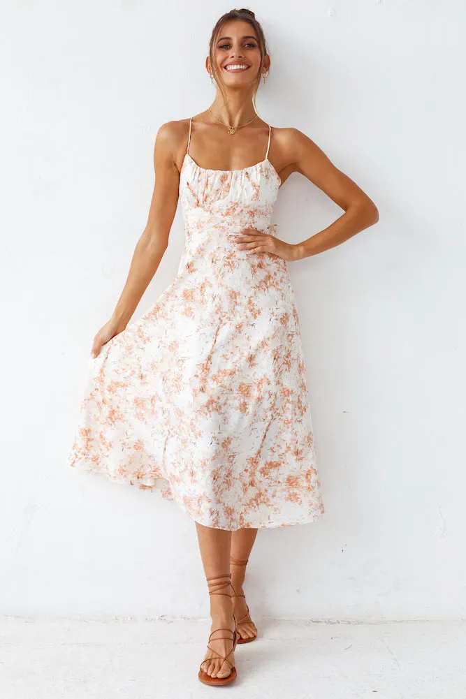 Cinnamon Skies Maxi Dress