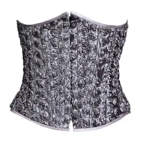 Grey Rose Taffeta Corset (sizes 20 and 22)