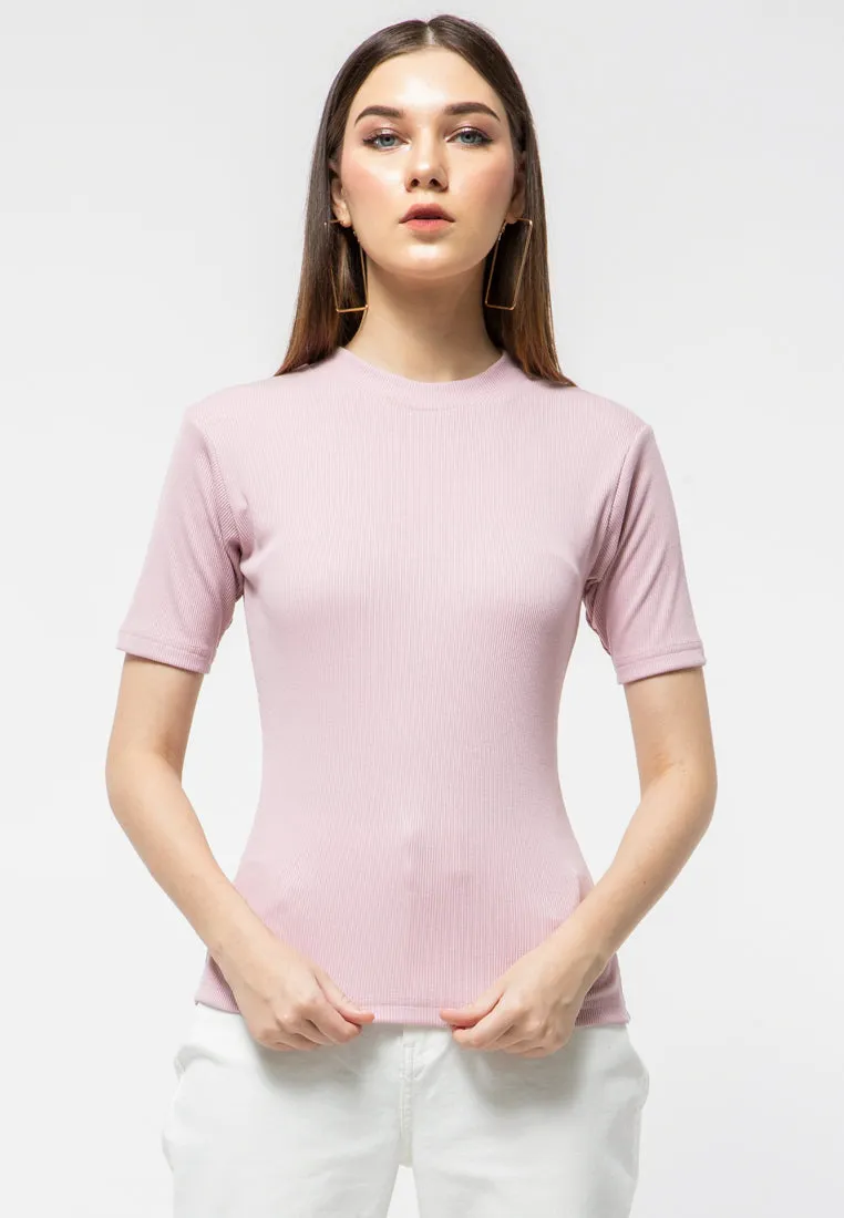 High Neck T-shirt