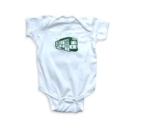 MBTA Green Line Trolley Onesie