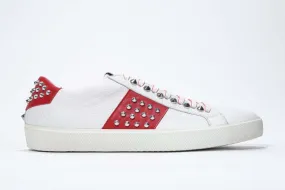 STUDLIGHT | Red & White - Low Top - Men